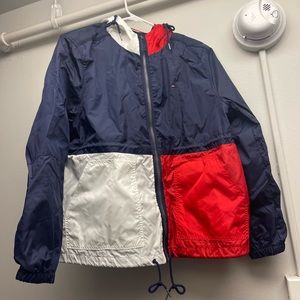 Tommy Hilfiger Windbreaker with patchwork / patterned